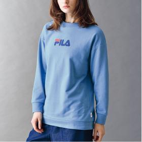 〈FILA〉ロゴゆったりトレーナー