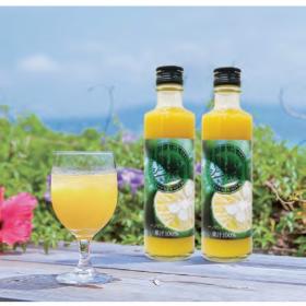 大宜味村産　青切りシークワーサージュース（２７０ｍｌ×３　本セット）