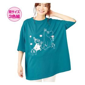 M-LL/〈ムーミン〉BIGシルエットプルオーバー（同サイズ3色組）