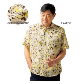 ＜Ｍ．Ａ．Ｇ＞ミラクルウェーブフラワープリント半袖シャツ