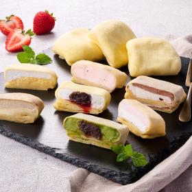 〈和田又〉７種の手包みもちっとクレープ（１０個セット）