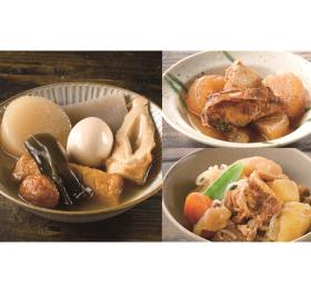 長期保存おふくろの味惣菜セット（３種計６袋セット）