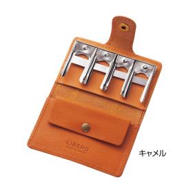 〈LIBERO〉栃木レザーレールコインケース