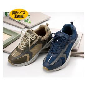 〈ピエルッチ〉楽々ウォーキングシューズ（同サイズ2色組）