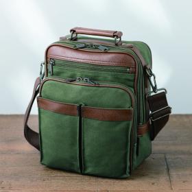 豊岡製帆布の休日お出かけショルダーバッグ