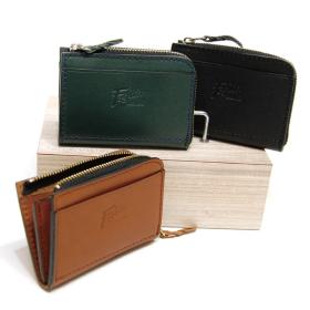 ＜Ｆｏｇｌｉａ＞オイルレザーＬ字ファスナーコインケース
