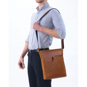 ＜Ｆｏｇｌｉａ＞オイルレザー縦型Ａ４ショルダーバッグ