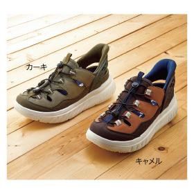 〈リベルトエドウィン〉秒で履けるスニーカーサンダル