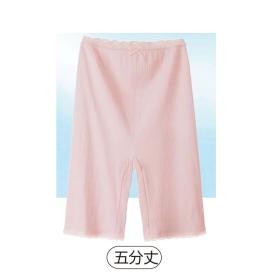 さらさらシャリシャリインナー　五分丈ボトム（同サイズ２枚組）