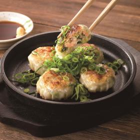 〈元蔵別館〉九条ねぎまんじゅう（えび入り）・（８袋セット）