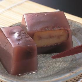 岐阜「恵那清月堂」しぶ栗水ようかん（１５個セット）