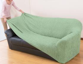 ３人掛用肘無し用／タテ・ヨコ伸縮式ソファカバー（クレア）