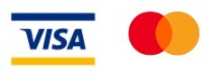 VISA・MASTER ロゴ